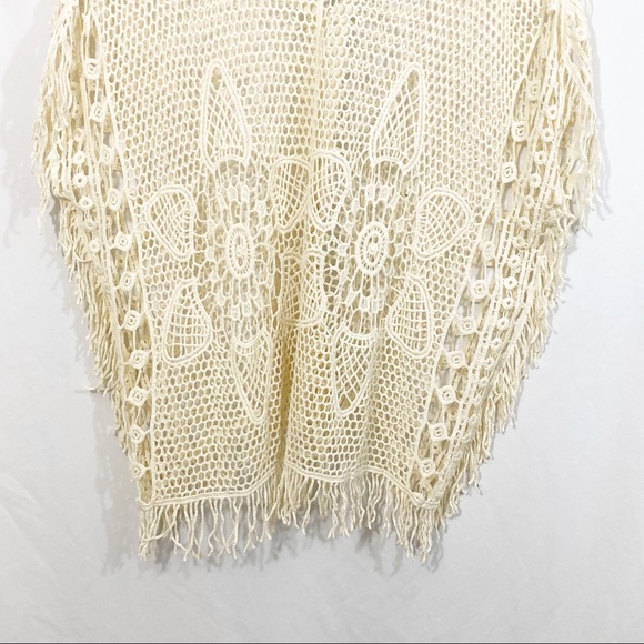 NWT Maurices Crocheted Boho Fringe Top - Picture 6 of 9